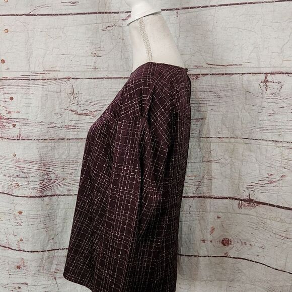 Eileen Fisher Bracelet Sleeve Silk Top Size Small - Picture 3 of 6